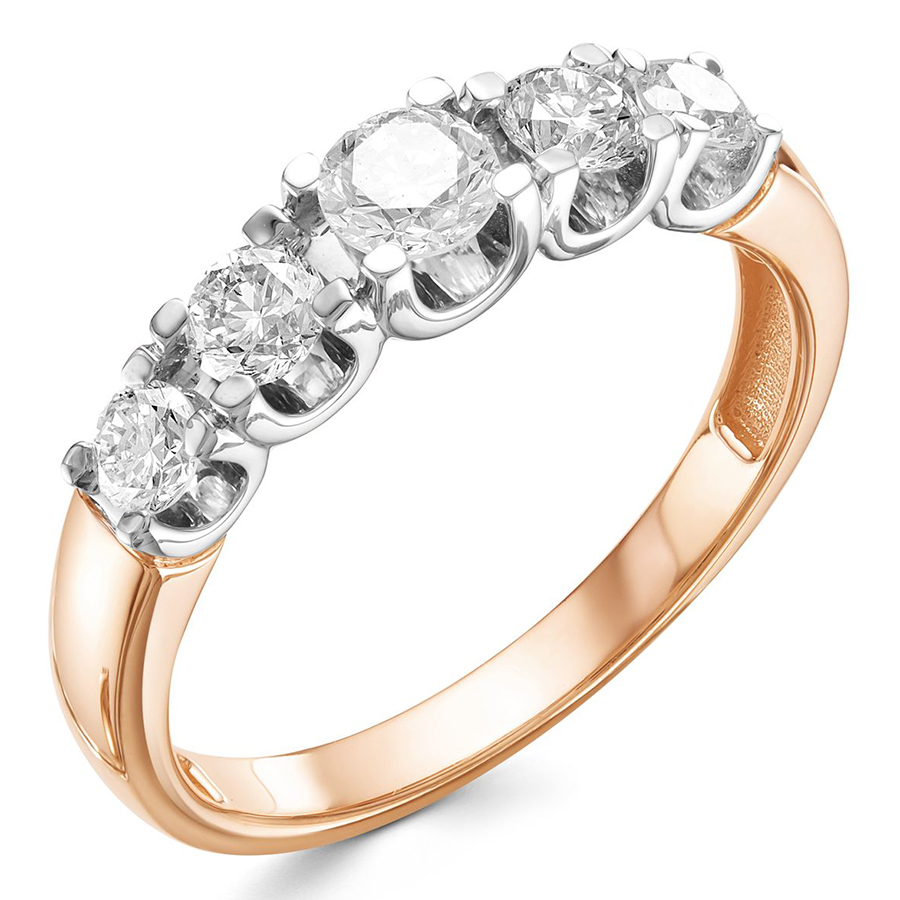 Кольцо, золото, бриллиант, 3180-110